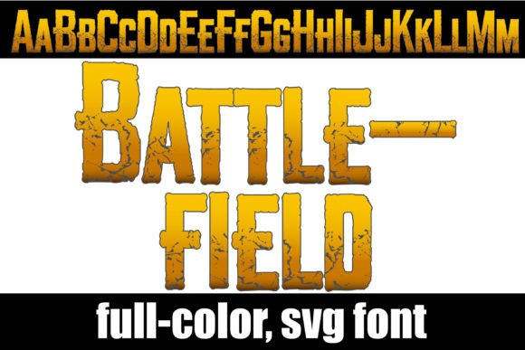 Battlefield: A Bold Color Font for Editorial Impact