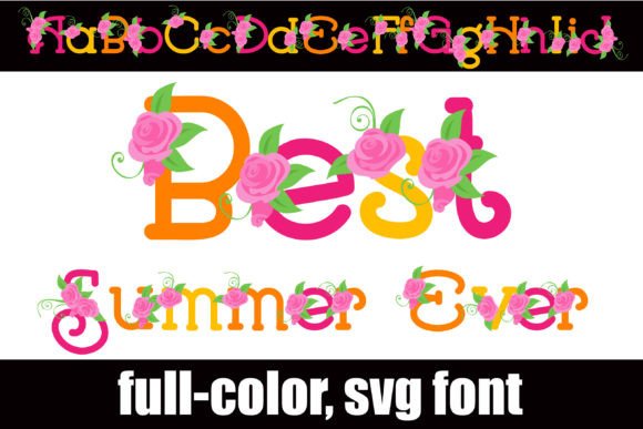 Best Summer Ever: A Color Fonts Review for Brand Designers