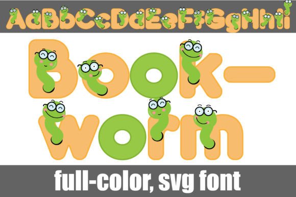 Bookworm Primary: A Color Fonts Gem for Local Branding
