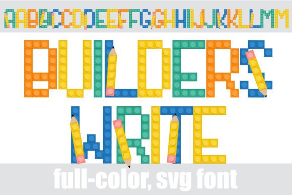 Builders Write: A Playful, Hands-On Font for Embroidery Makers