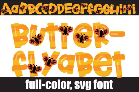 Butterflyabet Warm: A Color Fonts Review for Sellers