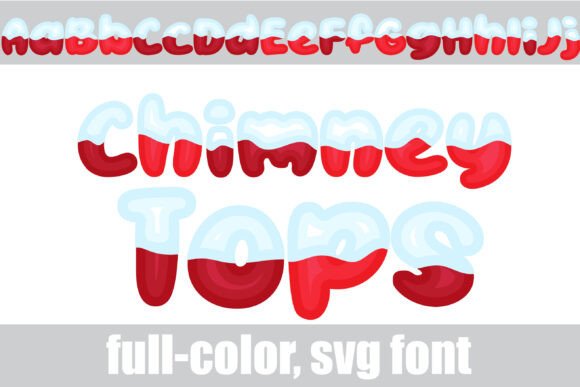 Chimney Tops Fonts: A Color Fonts Review for Crafters
