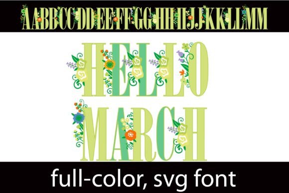 Green Grind: A Color Fonts Statement for Modern Branding