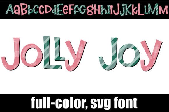 Jolly Joy: A Holiday Font That Stitches Like It Means It