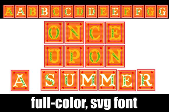 Once Upon a Summer: A Color Fonts Review for Real Design Work