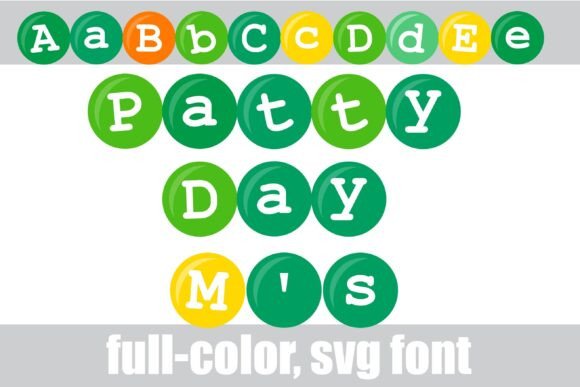 Patty Day M s: A Playful Color Font for Handmade Brands