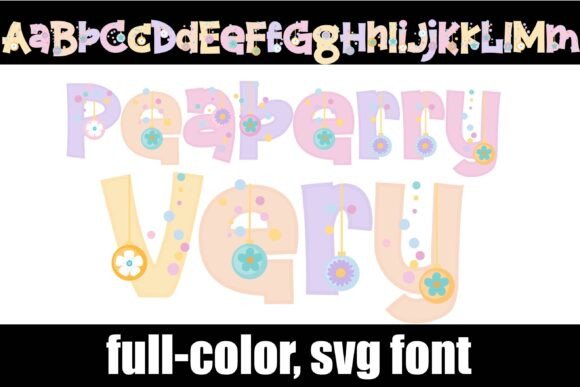 Peaberry Very: A Color Fonts Gem for Local Branding