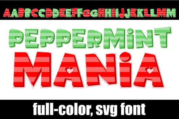 Peppermin-mania: A Sweet, Stitch-Ready Font — Or Just a Pretty Mockup?