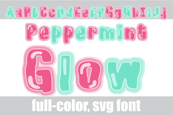 Peppermint Glow: A Color Fonts Review for Local Business Branding