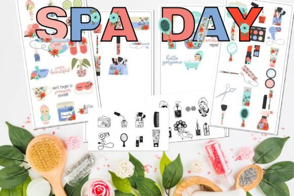 Spa Day: A Charming, Delicate Font Bundle for Thoughtful Embroidery Projects