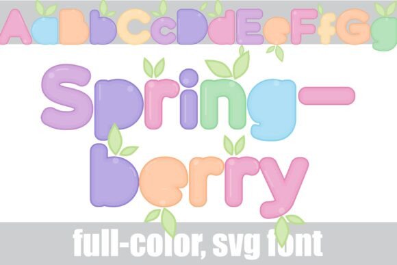 Springberry: A Vibrant Color Fonts Choice for Modern Blog Design