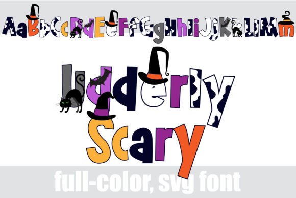 Udderly Scary: A Halloween Color Font That Delivers Mood & Playful Punch